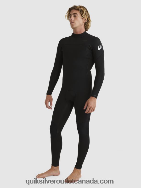 CA Quiksilver Men 3/2 Everyday Sessions Back-Zip Wetsuit black TX4R2928