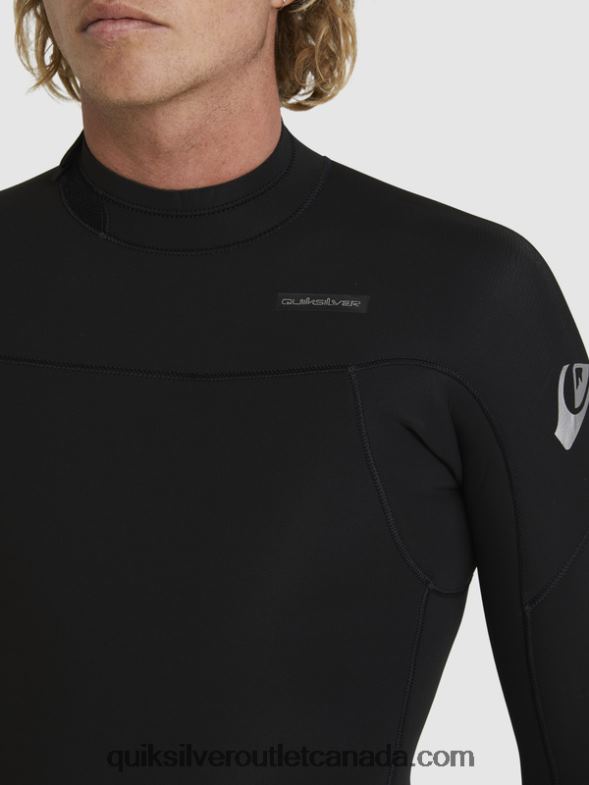 CA Quiksilver Men 3/2 Everyday Sessions Back-Zip Wetsuit black TX4R2928