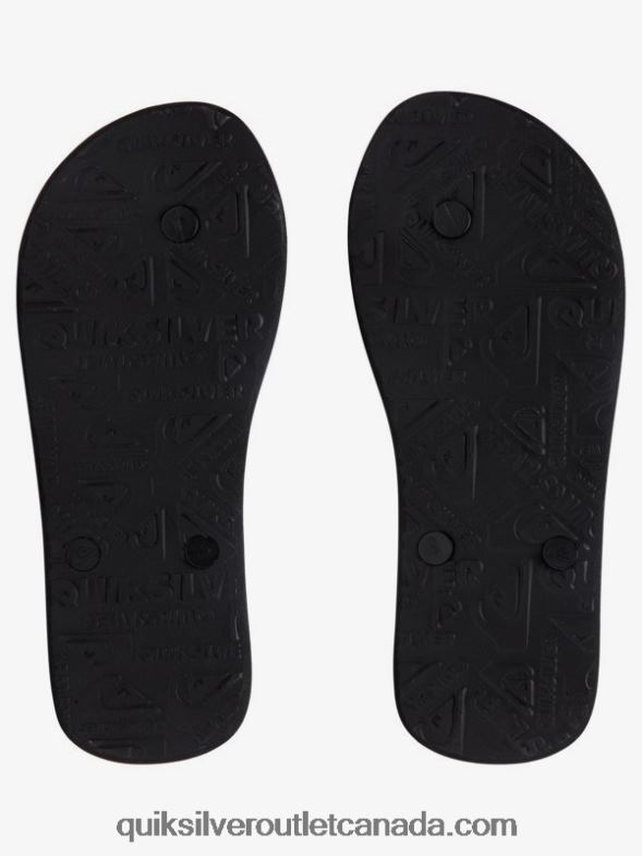 CA Quiksilver Boys 8-16 Molokai Flip-Flops blue 1 TX4R22031