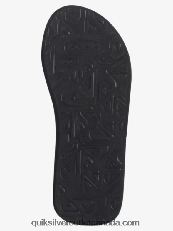 CA Quiksilver Boys 8-16 Molokai Layback Sandals black/pink/blue TX4R21990