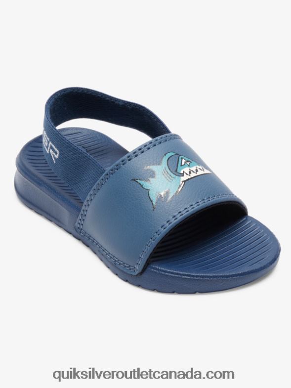 CA Quiksilver Boys Bright Coast Strapped Sandals blue 1 TX4R22164