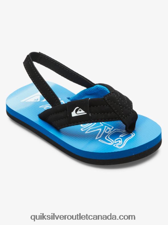 CA Quiksilver Boys Molokai Layback Sandals blue 2 TX4R22034