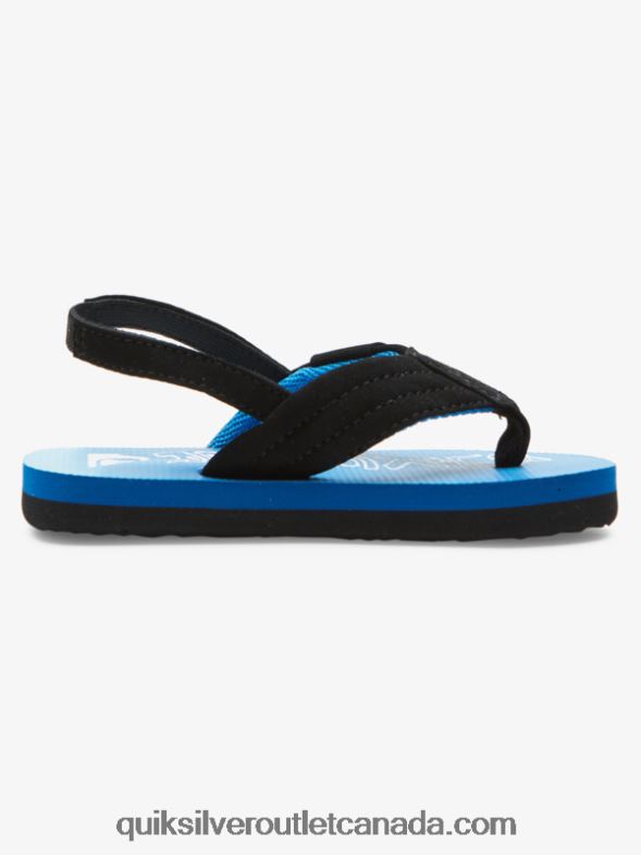 CA Quiksilver Boys Molokai Layback Sandals blue 2 TX4R22034