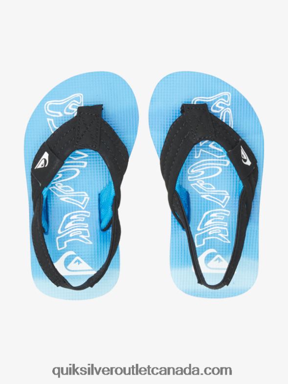 CA Quiksilver Boys Molokai Layback Sandals blue 2 TX4R22034