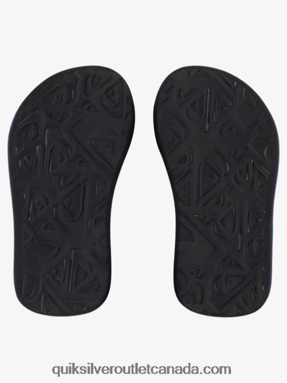 CA Quiksilver Boys Molokai Layback Sandals blue 3 TX4R22035