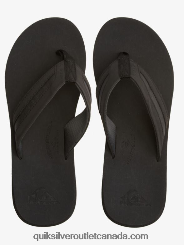 CA Quiksilver Men Carver Squish Luxe Sandals black/grey TX4R21830