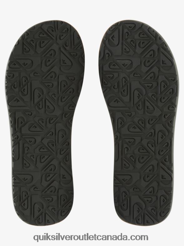 CA Quiksilver Men Carver Suede Core Sandals blue 1 TX4R2878