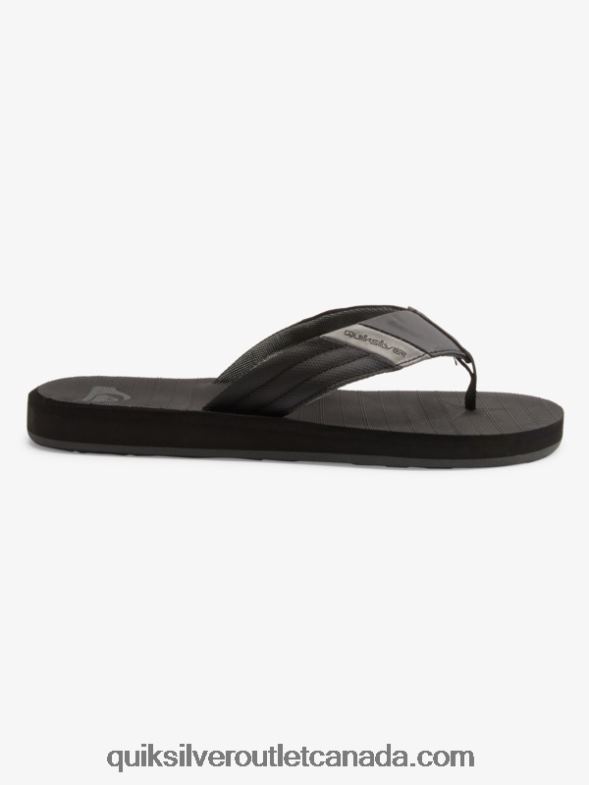 CA Quiksilver Men Carver Tropics Sandals black/grey TX4R21296