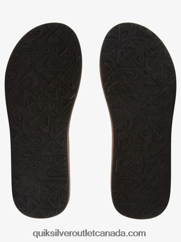 CA Quiksilver Men Carver Tropics Sandals brown/black TX4R21297