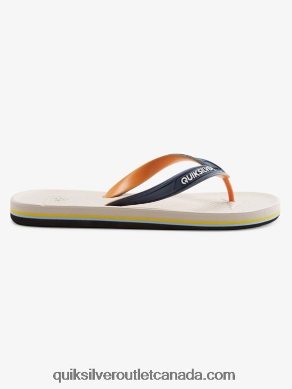 CA Quiksilver Men Haleiwa Flip-Flops blue 1 TX4R21651
