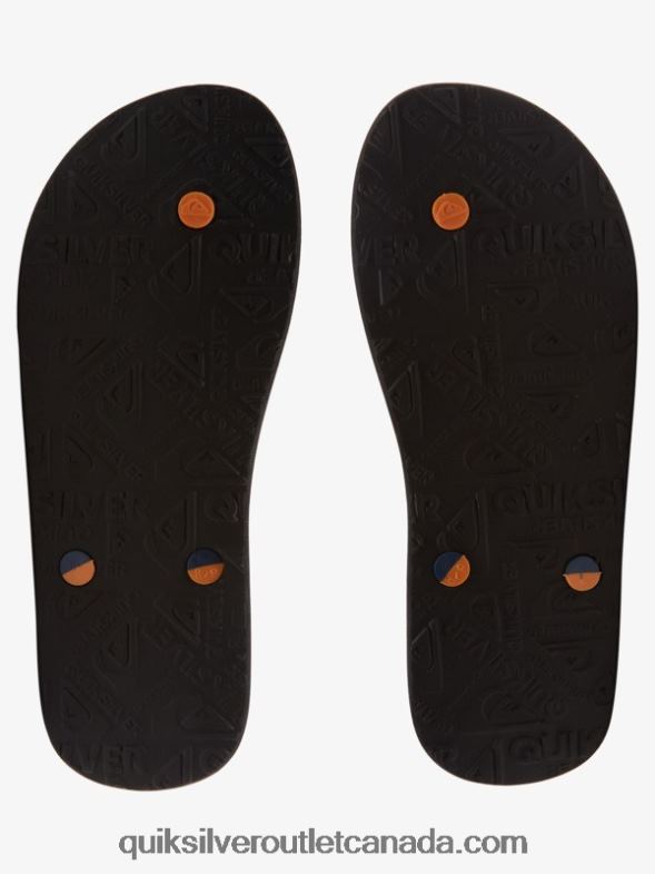 CA Quiksilver Men Haleiwa Flip-Flops blue 1 TX4R21651