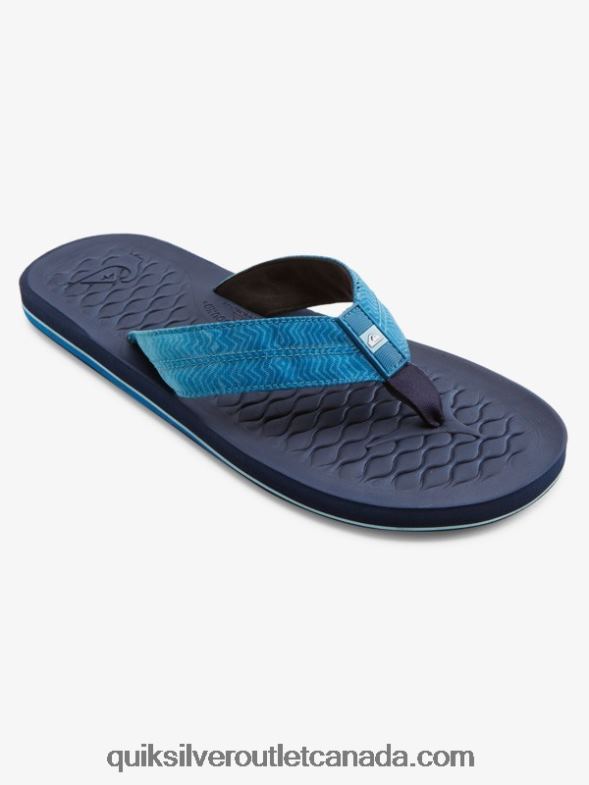 CA Quiksilver Men Lanai Flip-Flops blue 3 TX4R21795