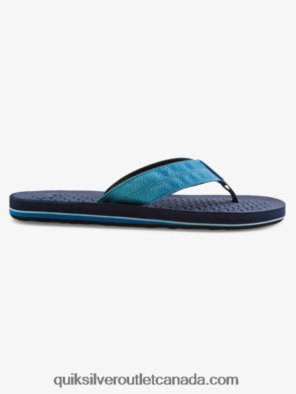 CA Quiksilver Men Lanai Flip-Flops blue 3 TX4R21795