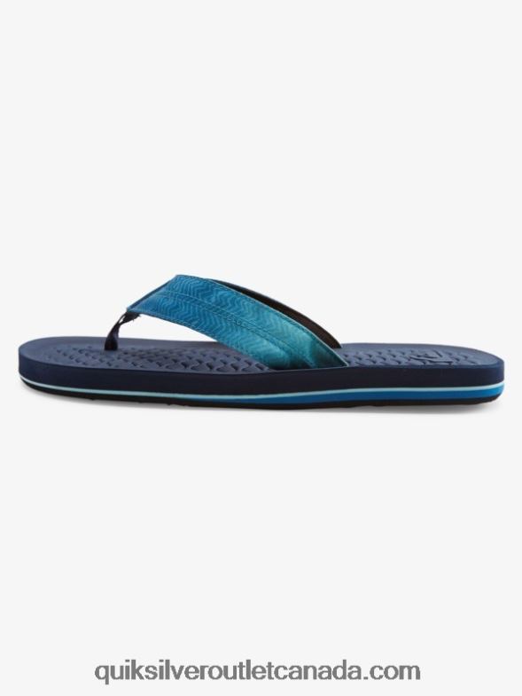 CA Quiksilver Men Lanai Flip-Flops blue 3 TX4R21795