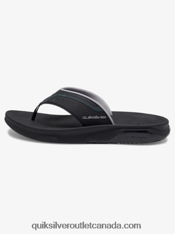 CA Quiksilver Men Mathodic Recovery Sandals black/grey/brown TX4R21082
