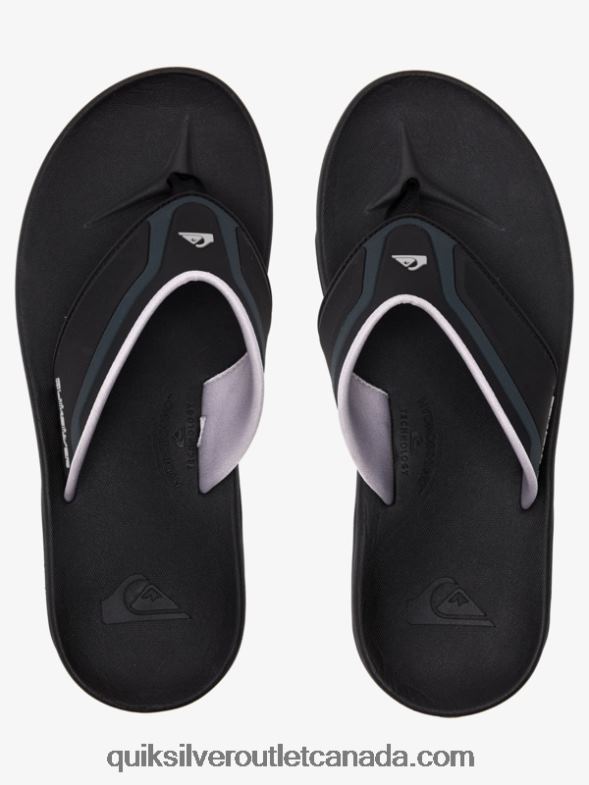 CA Quiksilver Men Mathodic Recovery Sandals black/grey/brown TX4R21082