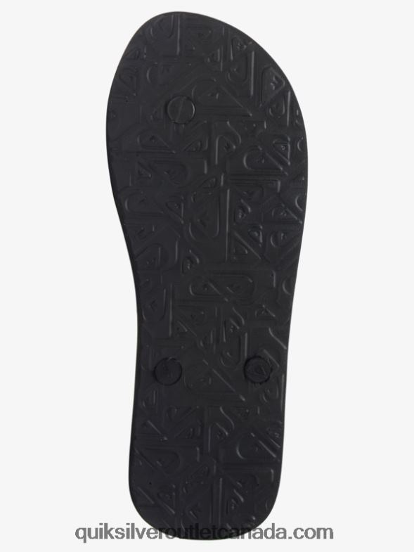 CA Quiksilver Men Molokai Art Flip-Flops black TX4R2520