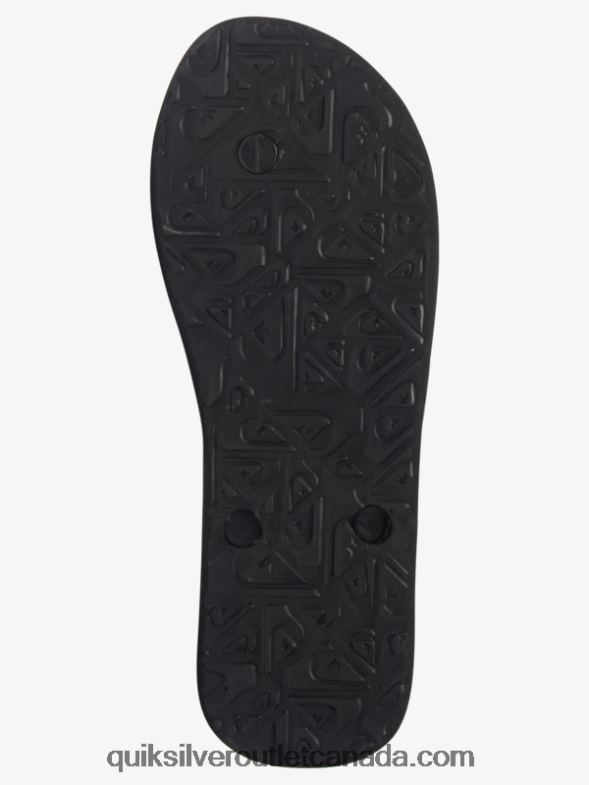 CA Quiksilver Men Molokai Art Flip-Flops black TX4R2521