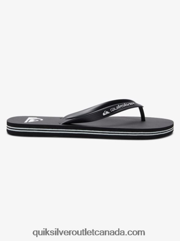 CA Quiksilver Men Molokai Core Flip-Flops black TX4R2592