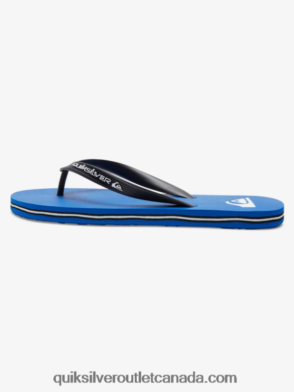 CA Quiksilver Men Molokai Core Flip-Flops blue 1 TX4R2593