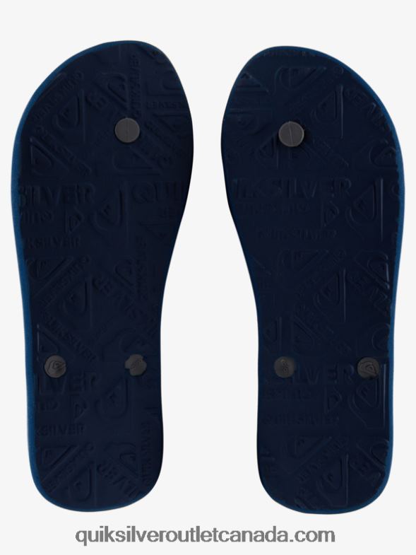 CA Quiksilver Men Molokai Flip-Flops grey 3 TX4R21592