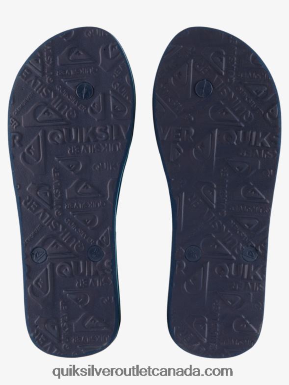 CA Quiksilver Men Molokai Homegrown Flip-Flops green 1 TX4R21861