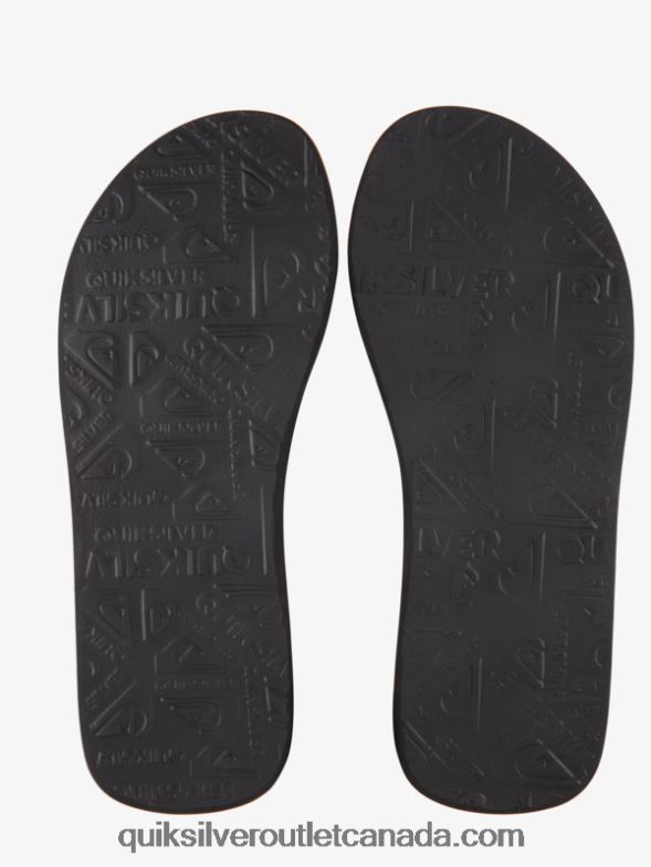CA Quiksilver Men Molokai Layback Sandals black/blue TX4R21832