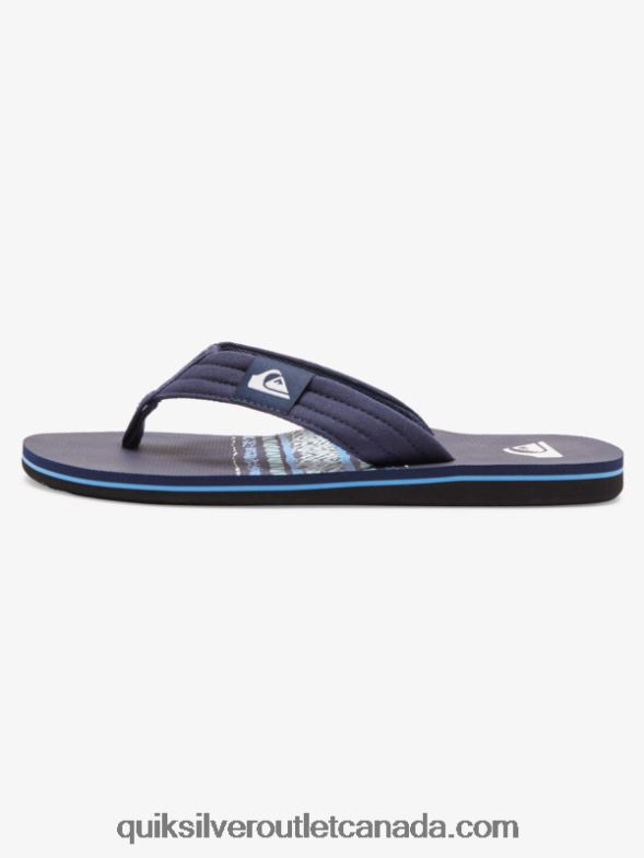 CA Quiksilver Men Molokai Layback Sandals blue 2 TX4R2492