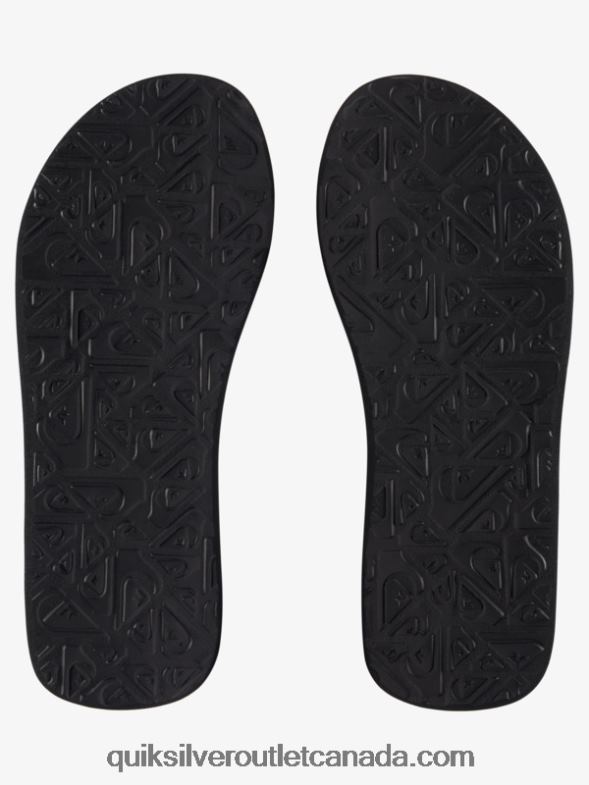CA Quiksilver Men Molokai Layback Sandals blue 8 TX4R2503