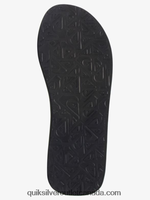 CA Quiksilver Men Molokai Layback Sandals grey/white TX4R2494