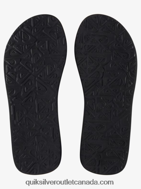 CA Quiksilver Men Molokai Layback Saturn Sandals black TX4R21295
