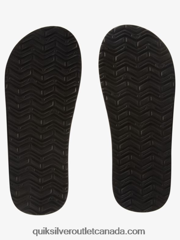 CA Quiksilver Men Monkey Abyss Sandals green/black/brown TX4R21292