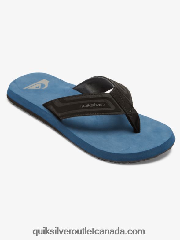 CA Quiksilver Men Monkey Wrench Core Slide Sandals blue 1 TX4R2975
