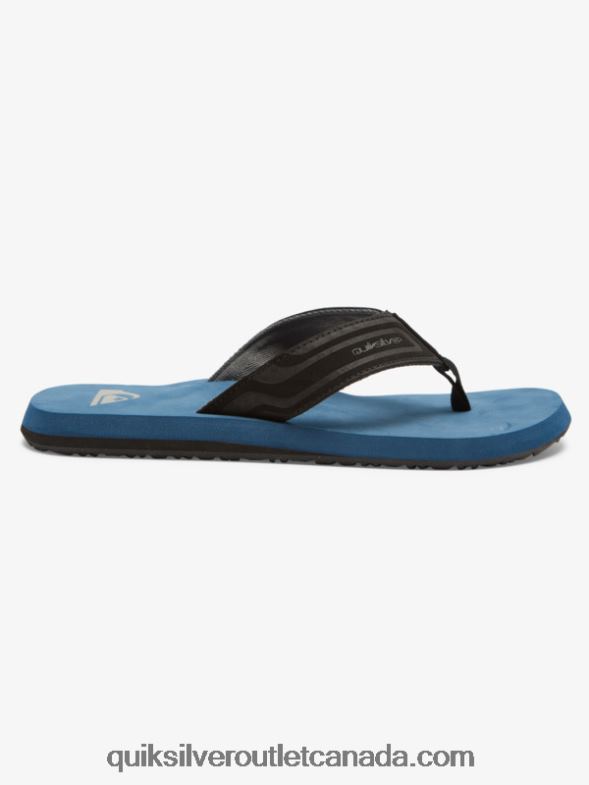 CA Quiksilver Men Monkey Wrench Core Slide Sandals blue 1 TX4R2975