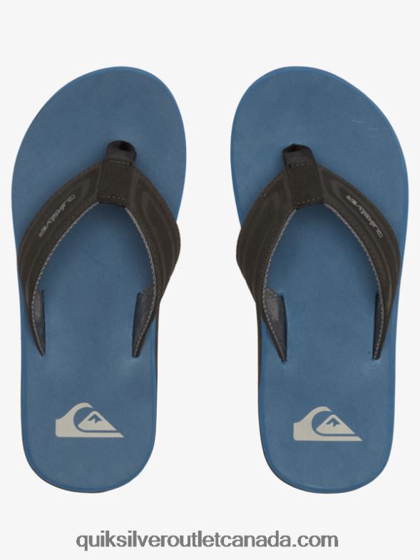 CA Quiksilver Men Monkey Wrench Core Slide Sandals blue 1 TX4R2975