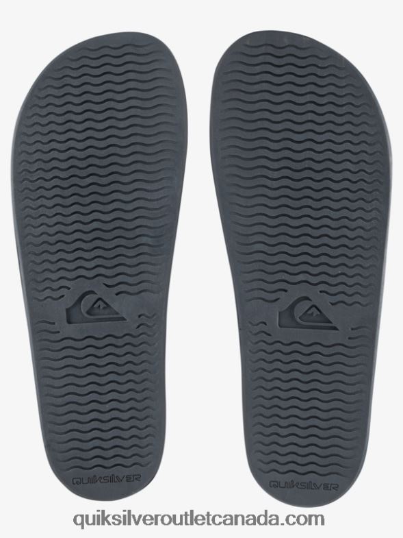 CA Quiksilver Men Rivi Double Adjust Sandals black/grey TX4R21076