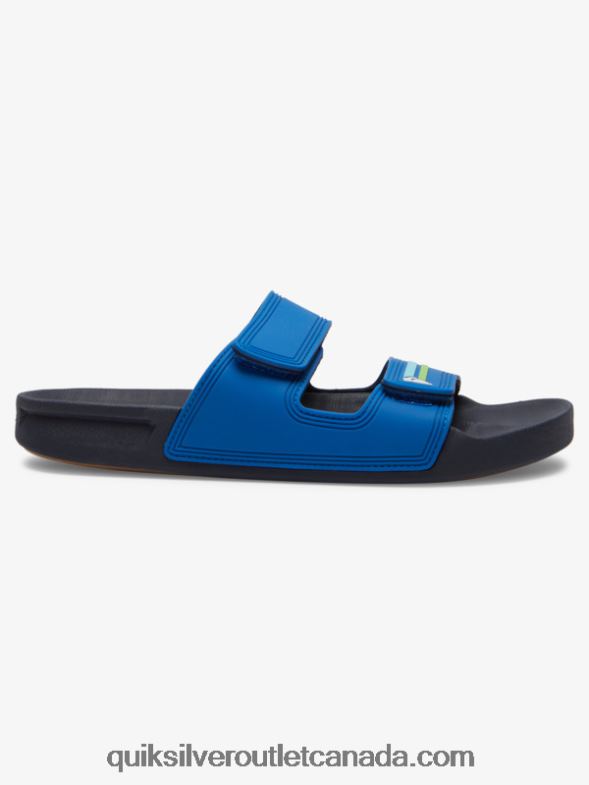 CA Quiksilver Men Rivi Double Adjust Sandals blue 1 TX4R21077