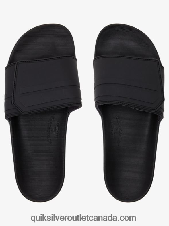 CA Quiksilver Men Rivi Slide Adjust Sliders black/grey TX4R21016