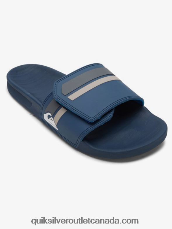 CA Quiksilver Men Rivi Slide Adjust Sliders blue/grey TX4R21018